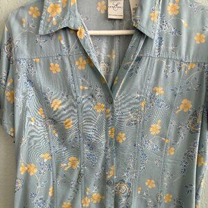 Emma Jones Floral Skirt & Blouse Set